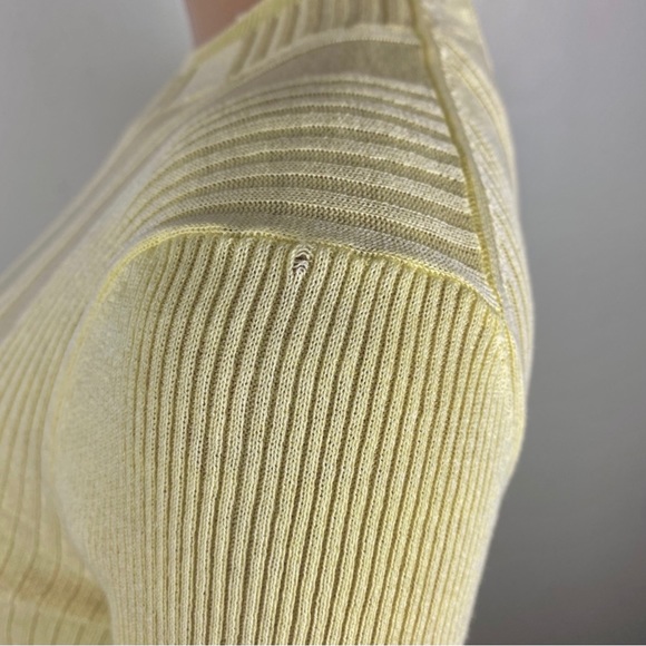 NEW VINCE RIB KNIT LONG SLEEVE TOP - Picture 6 of 10